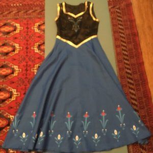 Anna Frozen Dress Costume